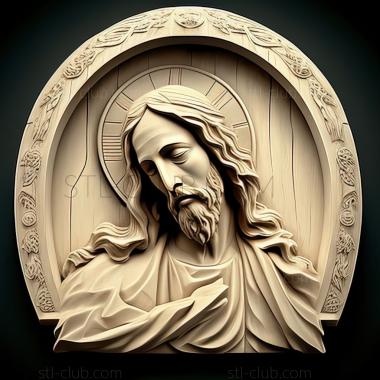 3D model st jesus (STL)